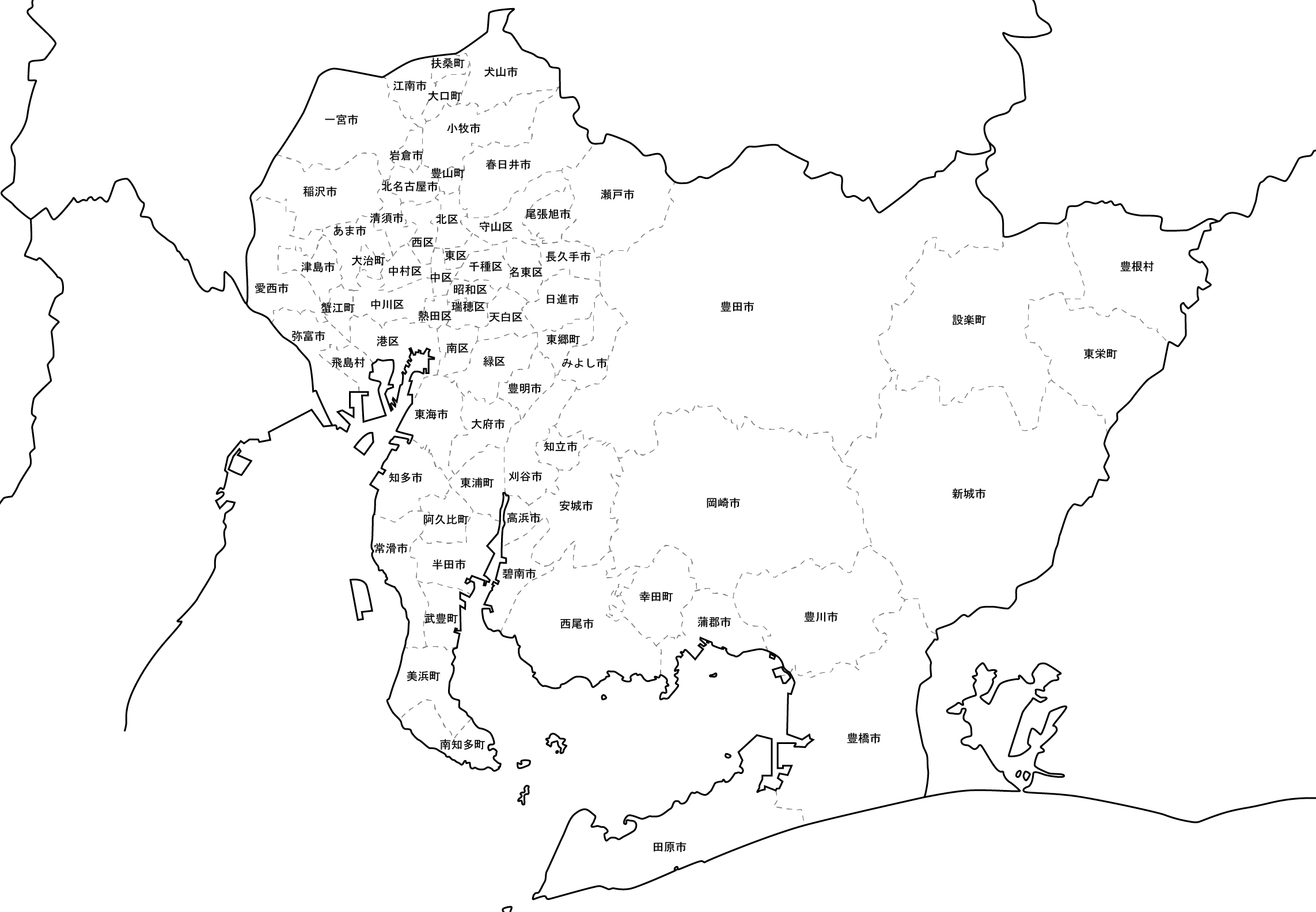 愛知地図
