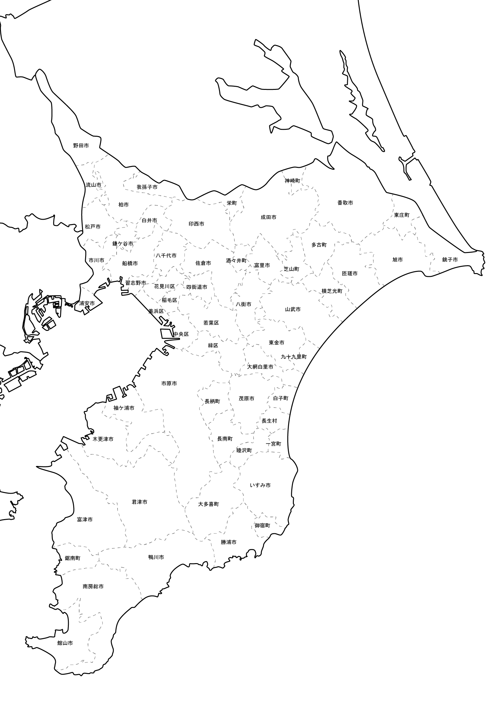 千葉地図