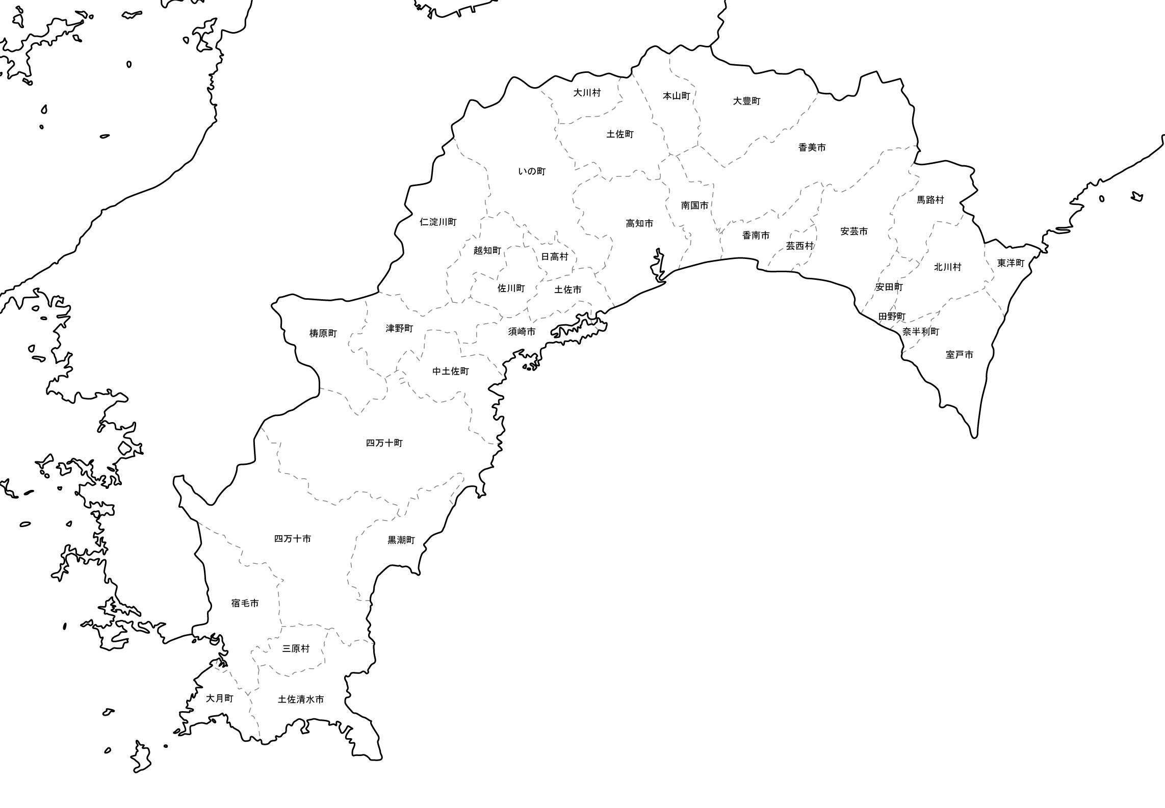 高知地図