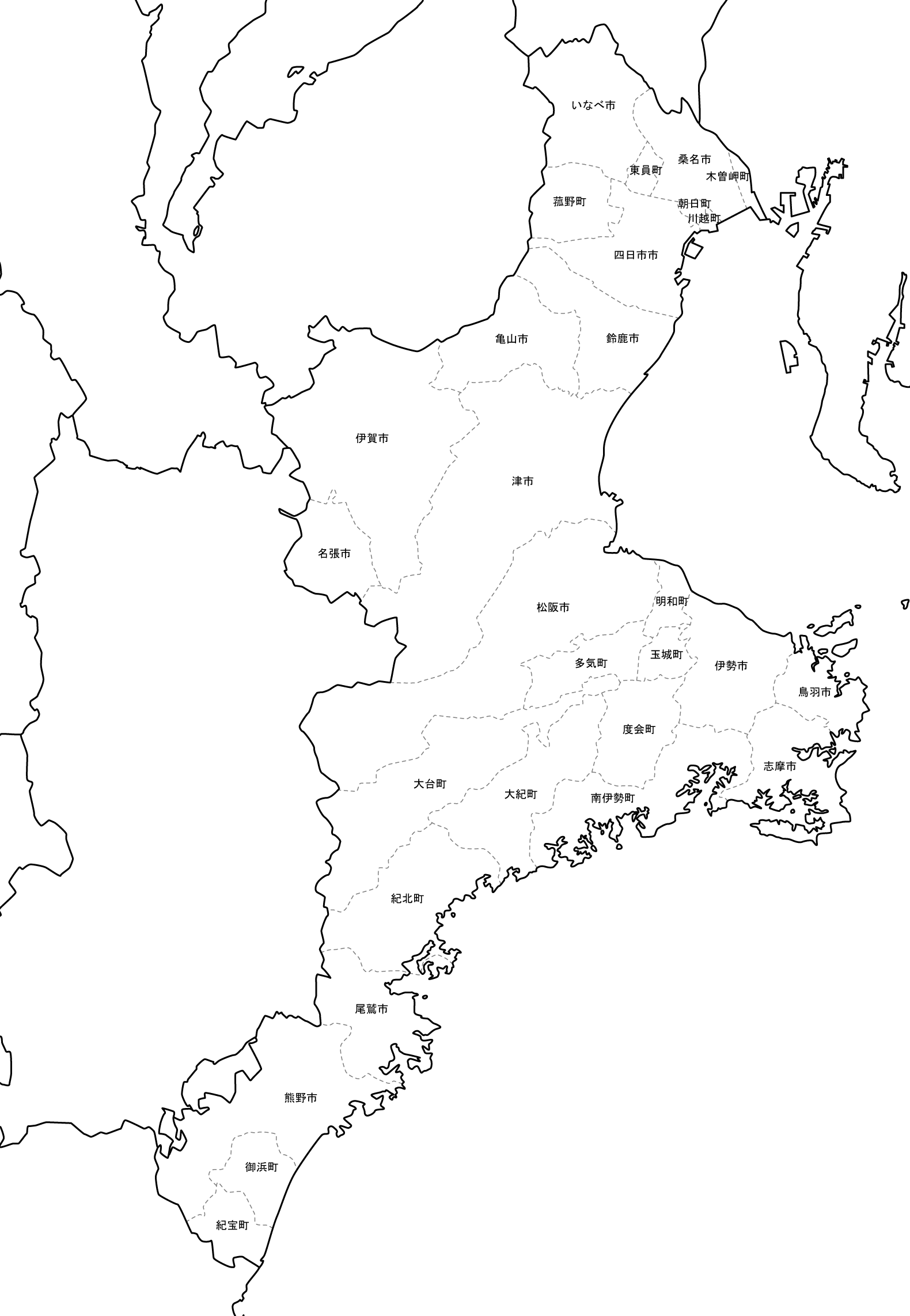 三重地図
