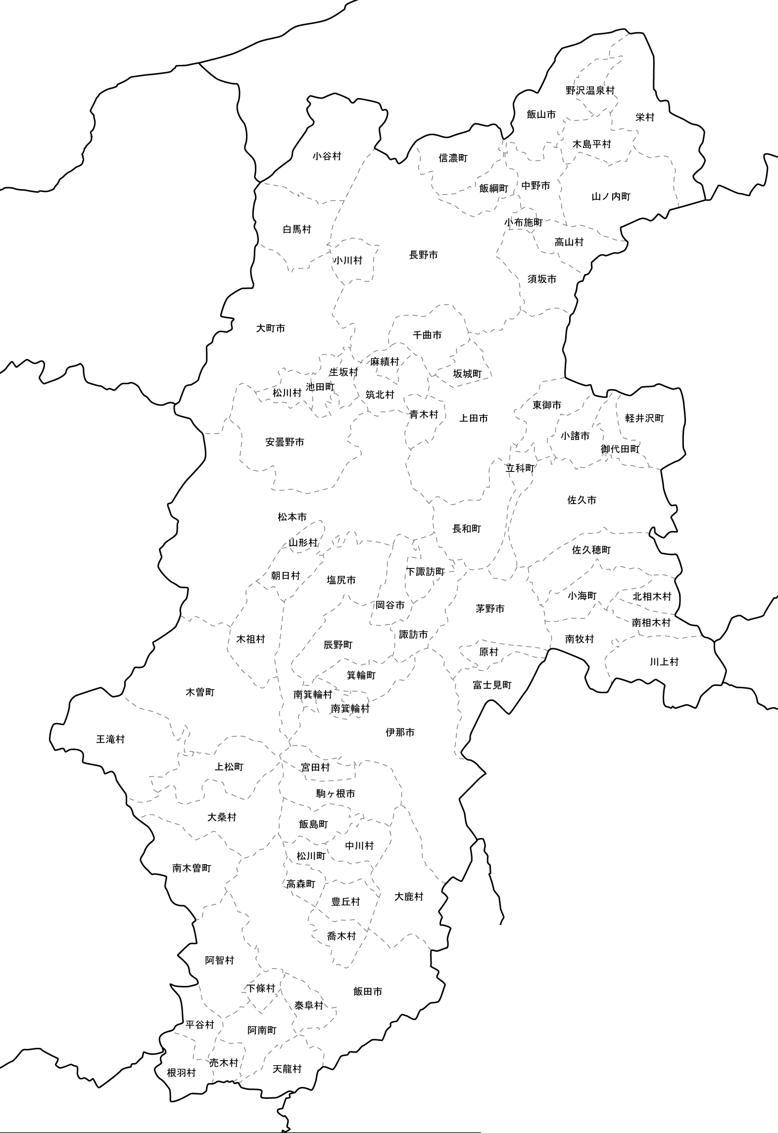 長野地図