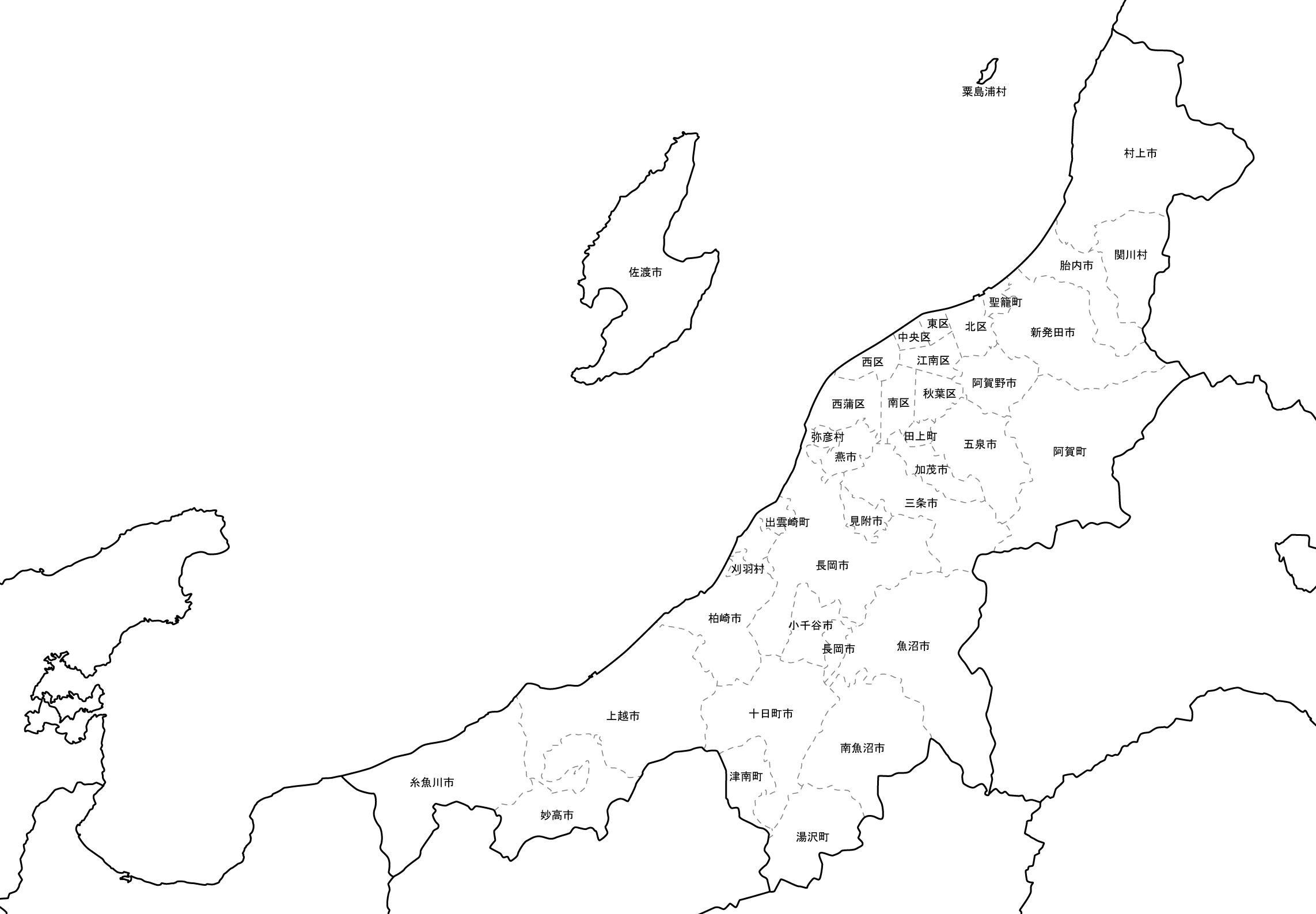 新潟地図