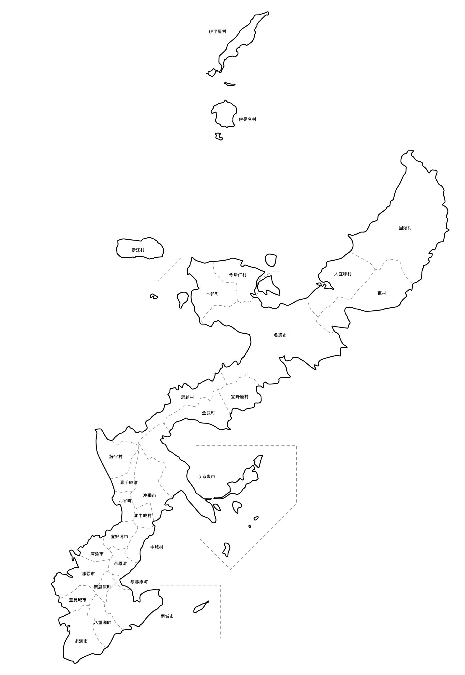 沖縄地図