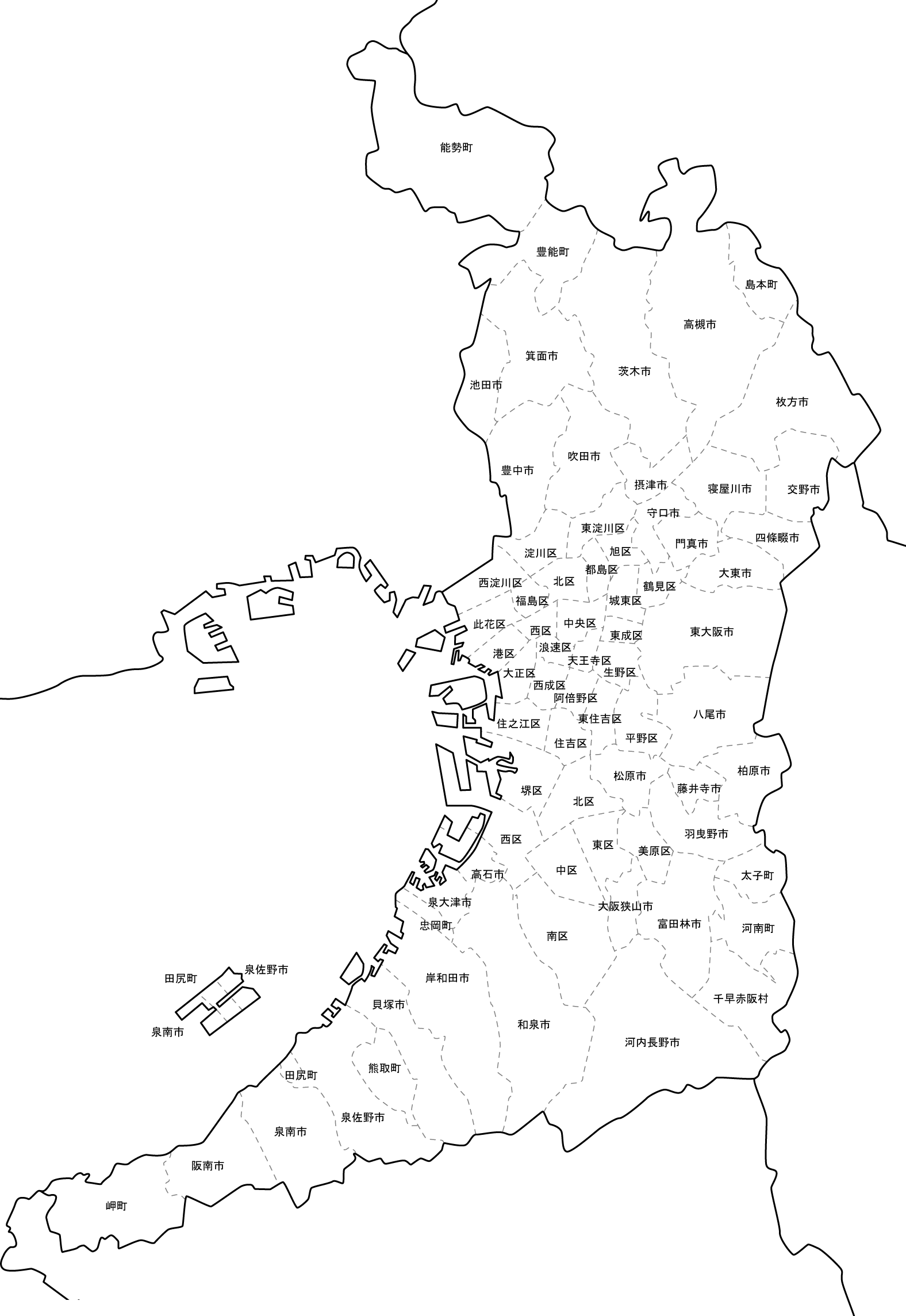 大阪地図
