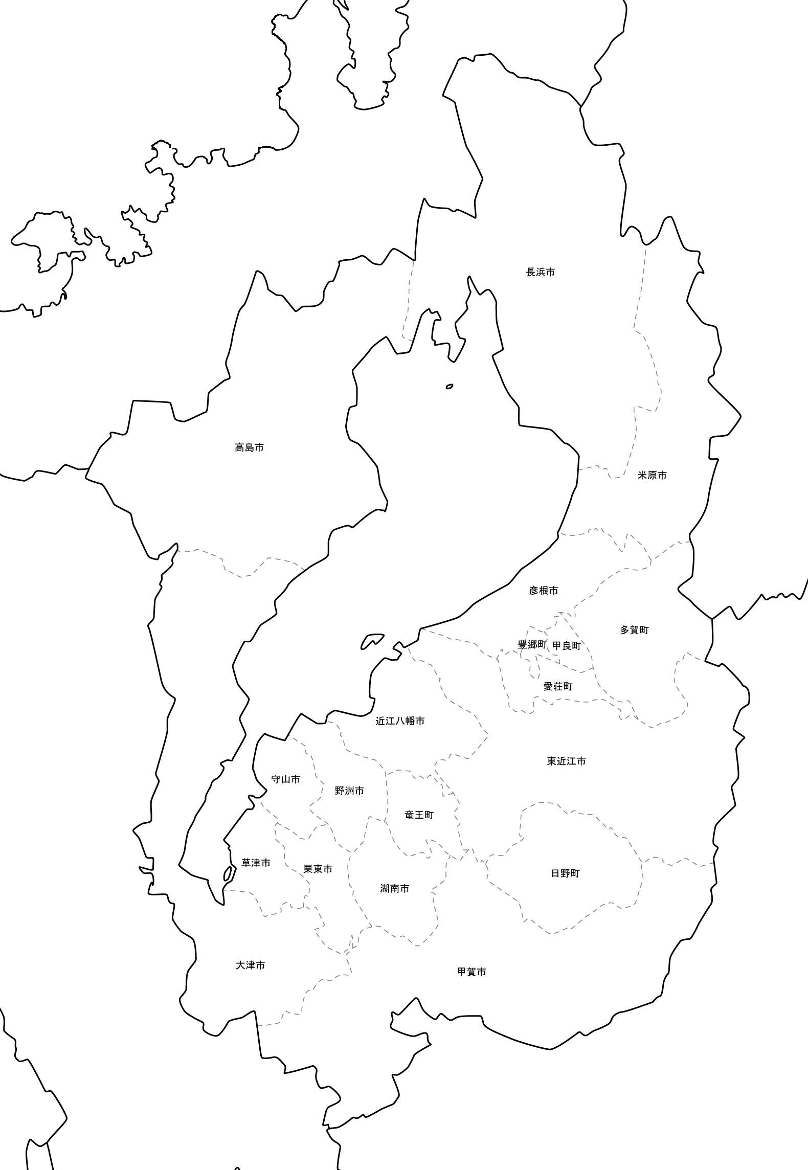 滋賀地図