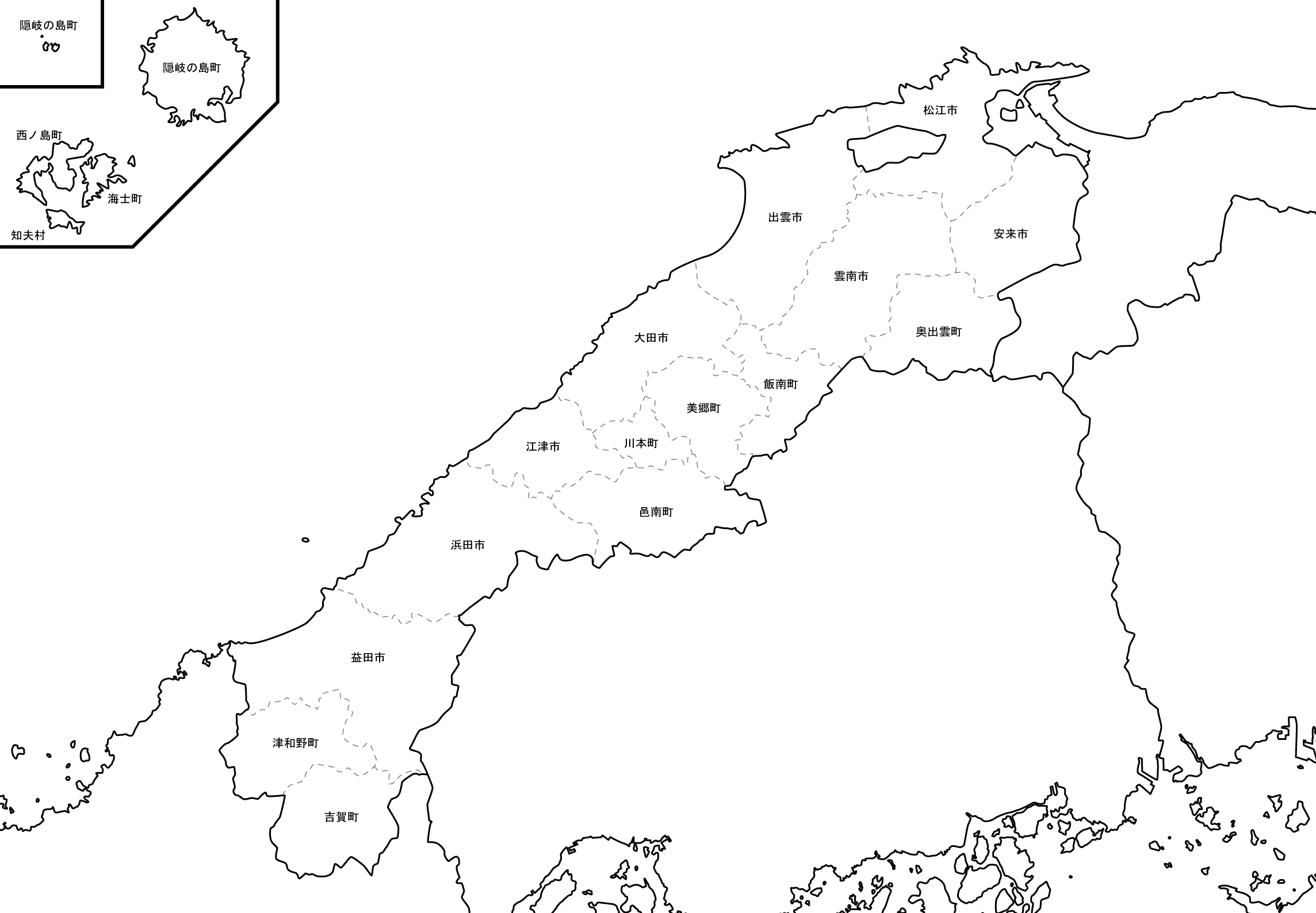 島根地図