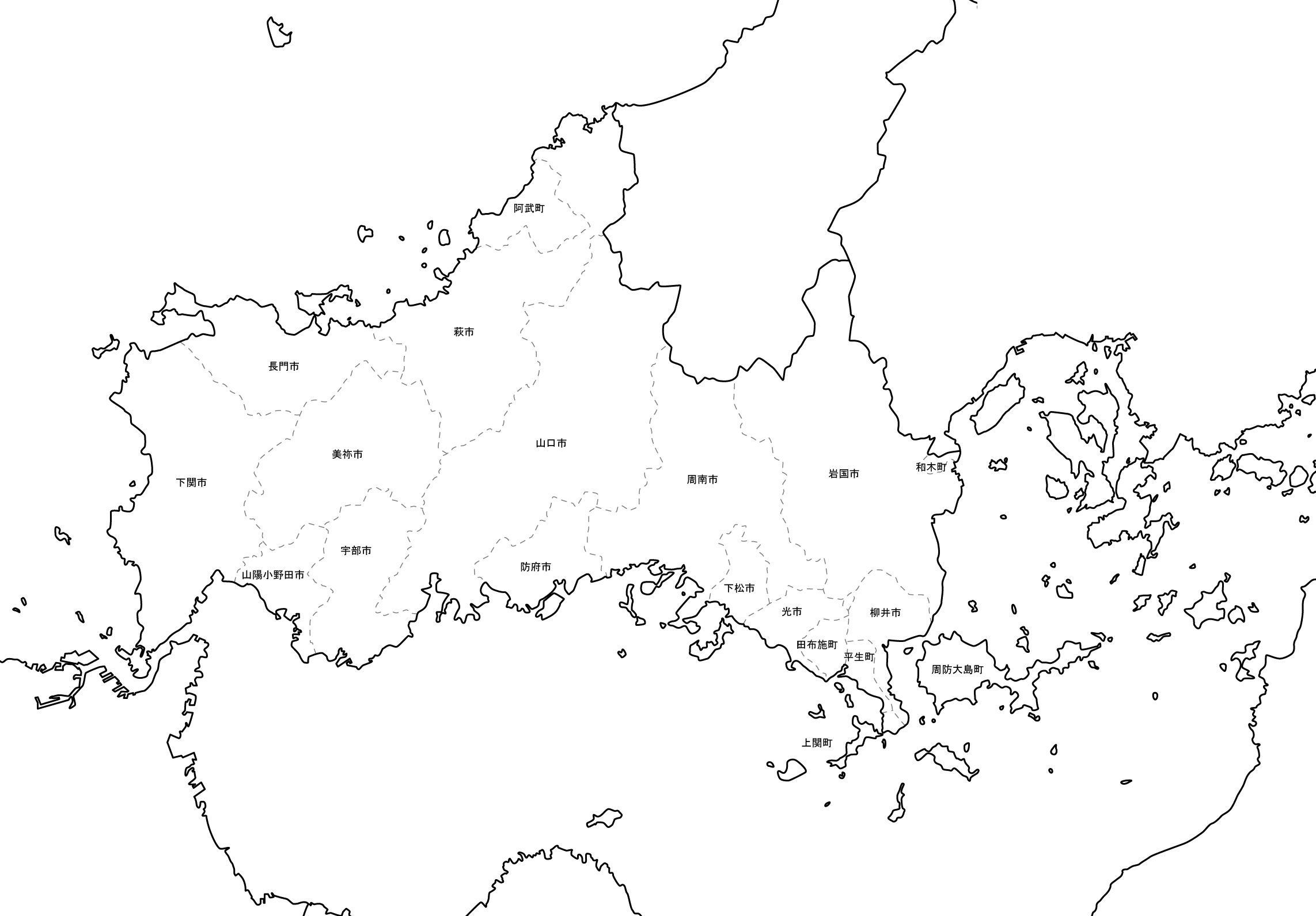 山口地図
